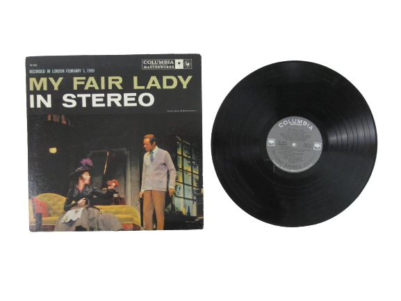 My Fair Lady 1959 Vinyl LP Record Rex Harrison Julie Andrews Columbia OS2015