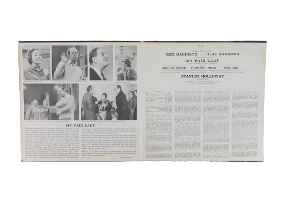 My Fair Lady 1959 Vinyl LP Record Rex Harrison Julie Andrews Columbia OS2015