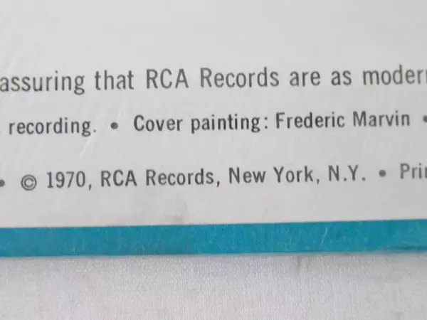 Saint-Saens Piano Concerto Vinyl LP 1970 - RCA Records - Good Condition