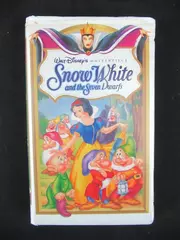 Walt Disney's Snow White VHS Tape - Good Condition, Collector's Item