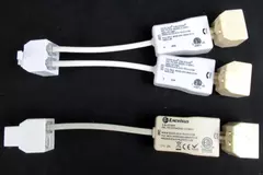 Lot of 3 Excelsus Z-Blocker DSL Filters & 5 Splitters for Internet Upgrade