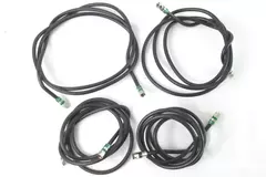 Lot of 4 Digicon DS6Q 72" Coaxial Cables for TV, Internet, Satellite