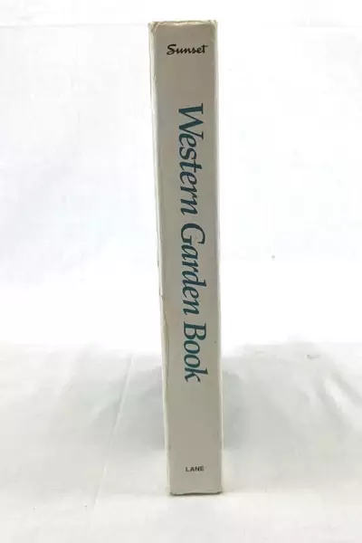 Sunset Western Garden Book Hardcover 1988 Gardening Guide by Lane Publishing