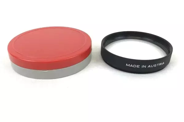 Eumig Makro 55mm Lens Filter with Case - Vintage Photography Accessory