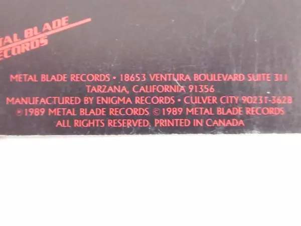 Vintage Helstar Nosferatu Cassette Cover Jim Warren Art Good Condition