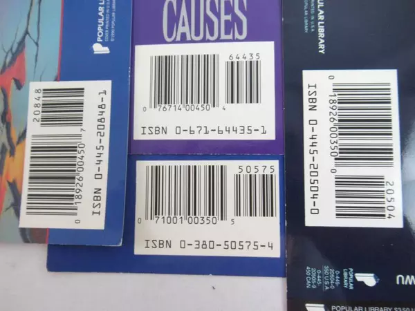 Lot of 4 Vintage Jim Warren Book Covers - Masterplay, Unnatural Causes & More