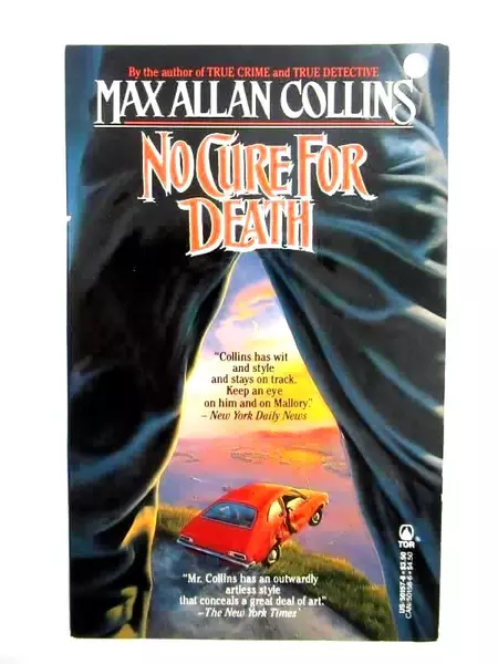 Lot Of 3 Vtg Jim Warren Illustrated Book Covers No Cure For Death Burning Stone