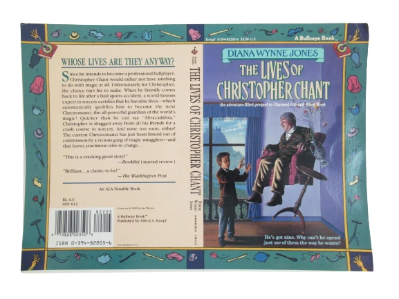 Vtg Jim Warren Illustrated Cover - The Lives of Christopher Chant