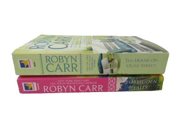Lot of 2 Robyn Carr Novels: The House on Olive St & Forbidden Falls PB