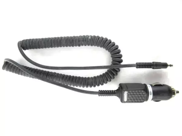 Sanyo Car Charger Cable & Faux Leather Case for Nikon - Untested