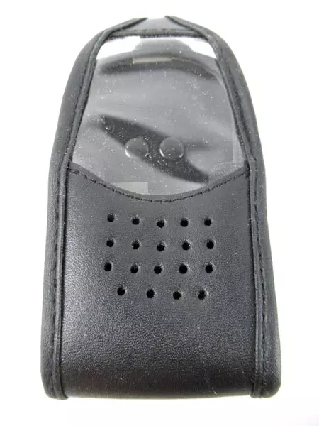 Sanyo Car Charger Cable & Faux Leather Case for Nikon - Untested