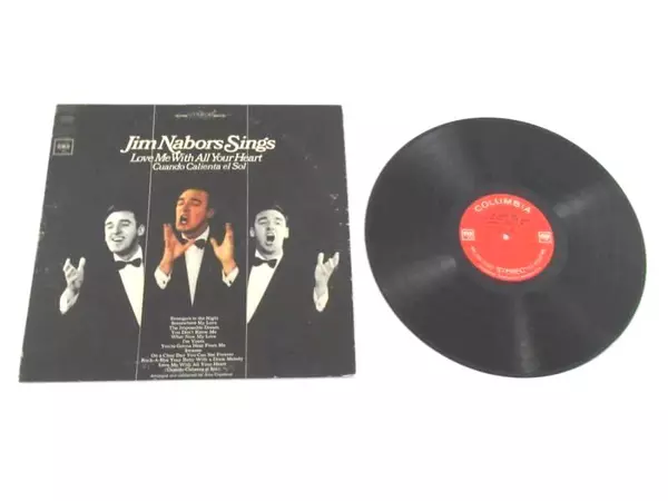 Jim Nabors Sings Love Me With All Your Heart Vinyl Record Columbia CS9358