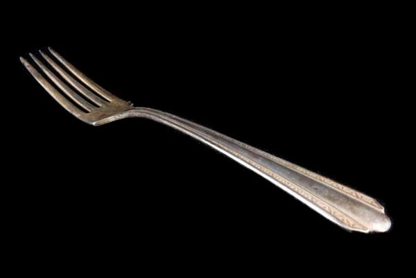 Antique Wm A. Rogers Silverplated Fork 1922 Croydon-Mary Lee 7.25"