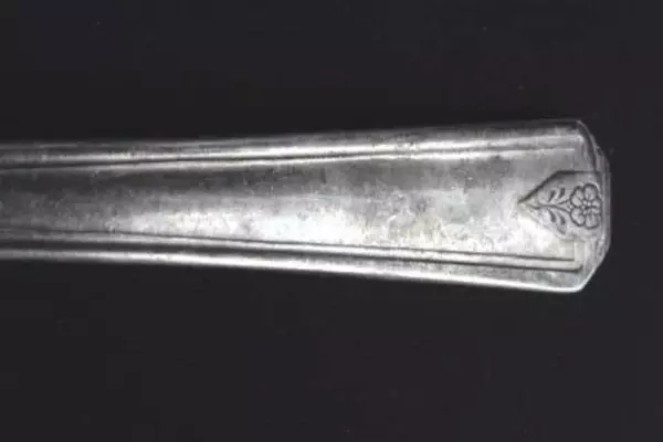 Vintage Wm A Rogers Silver Plate Fork 1933 Miss America 7.25" Pre-Owned