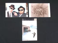 Lot of 3 Jim Warren 1980s Surreal Photos - Blues Brothers & Unique Art