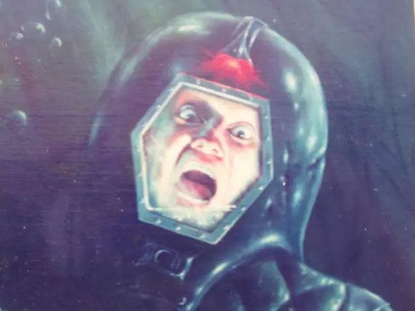 Lot of 2 Vintage Jim Warren Surrealism Art Photos 1980s Good Condition