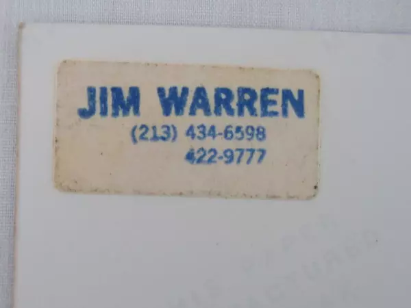 Lot of 4 Vintage Jim Warren Surrealist Art Photos - 80s Collectibles