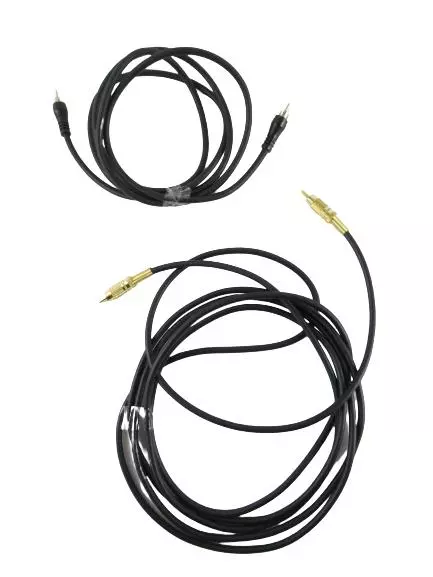 Lot of 2 RG-59U Coaxial Cables for Audio Video Connections, Good Condition