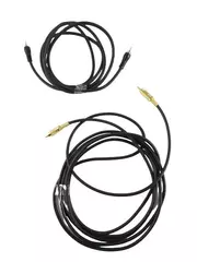 Lot of 2 RG-59U Coaxial Cables for Audio Video Connections, Good Condition