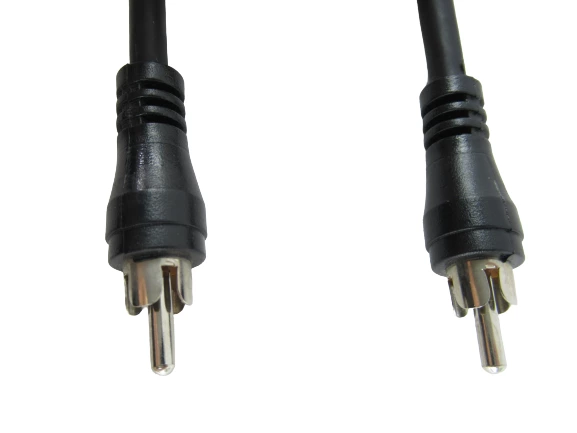 Lot of 2 RG-59U Coaxial Cables for Audio Video Connections, Good Condition