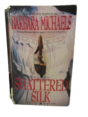 Vintage Barbara Michaels Shattered Silk Berkley Suspense Novel Paperback