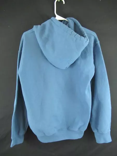 Gildan Women's Small Heavy Blend Warriors Graphic Hoodie Dusty Blue