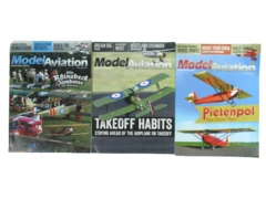 Lot of 3 Model Aviation Magazines 2017 Vol 43 Issues 1, 9 & 10