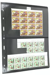 Lot of 34 MNH Burundi Stamps: Zebras & Thunbergia Flowers 1970s