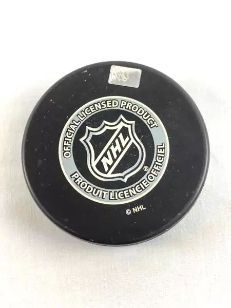 Taylor Leier Signed NHL Hockey Puck Philadelphia Flyers 2014 - Autographed