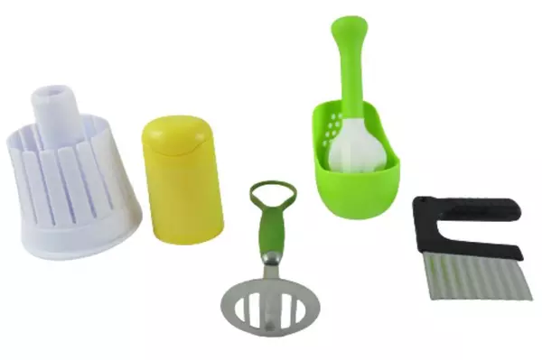 Kitchen Gadget Set: Avocado Tool, Citrus Reamer, Butter Spreader & More