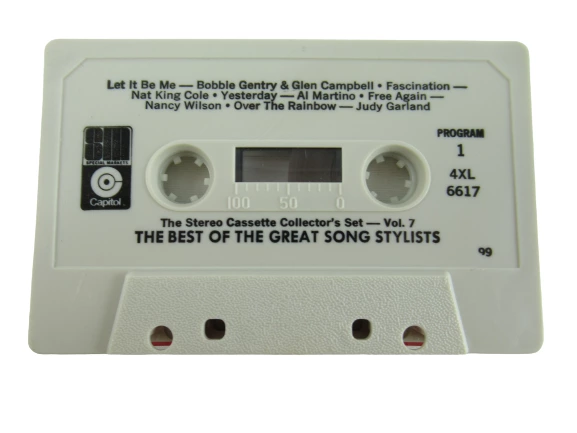 The Stereo Collector's Set Vol 7 Cassette - Great Song Stylists 4XL 6617