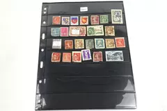 Lot of 25 Used French Postage Stamps 1920s+ Fair Condition Collection