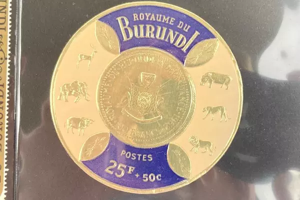 Lot of 9 Vintage 1965-66 Burundi Stamps MNH VF JFK Rwagasore Coin Stamp