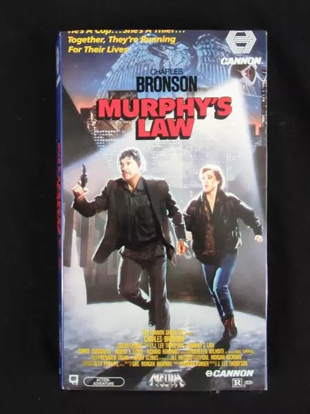 Murphy's Law VHS Charles Bronson Action Movie - Pre-Owned, Good Condition