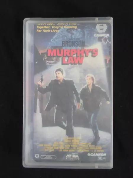 Murphy's Law VHS Charles Bronson Action Movie - Pre-Owned, Good Condition