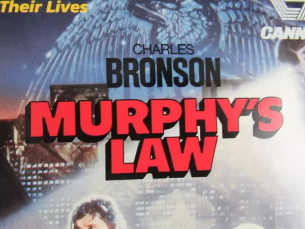 Murphy's Law VHS Charles Bronson Action Movie - Pre-Owned, Good Condition