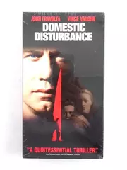 Domestic Disturbance VHS Sealed John Travolta Vince Vaughn Thriller 2002