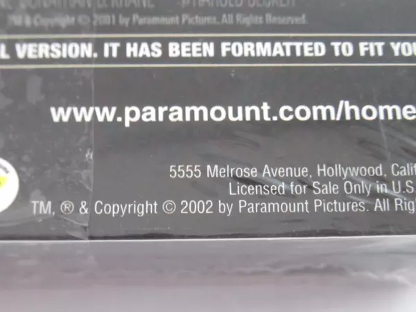 Domestic Disturbance VHS Sealed John Travolta Vince Vaughn Thriller 2002