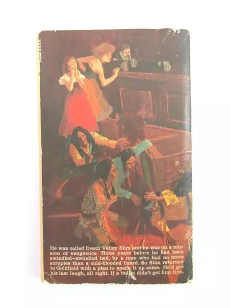 Vintage 1963 Death Valley Slim by Nelson Nye ACE Books Paperback with Wear