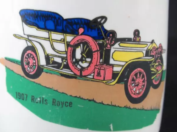 1907 Rolls Royce Coffee Mug Personalized JIM White Ceramic Cup