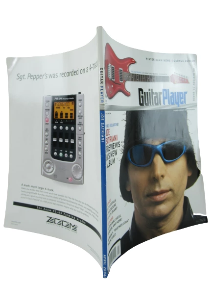Guitar Player Magazine April 2004 Joe Satriani & George Benson Cover