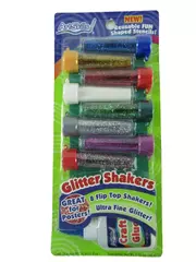 ArtSkills Glitter Shakers Poster Kit With Stencils & Glue Sealed Package