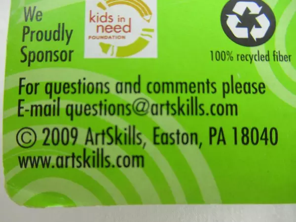 ArtSkills Glitter Shakers Poster Kit With Stencils & Glue Sealed Package