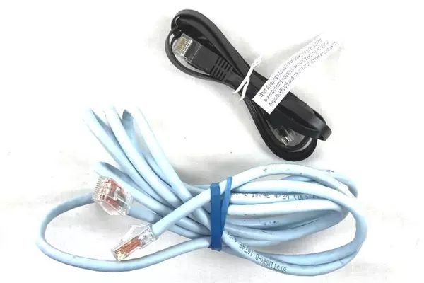 Lot of 8 Ethernet Cables CAT5 & Various Lengths Pre-Owned Networking