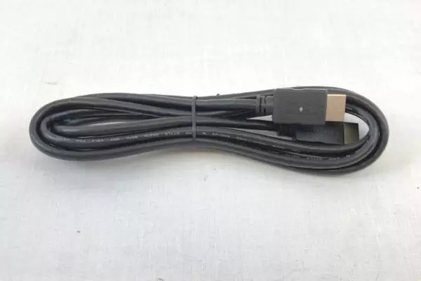 Lot of 2 DISH High Speed HDMI Cables 90" & 91" Black - Pre-Owned