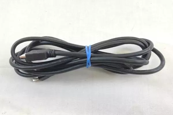 Lot of 2 DISH High Speed HDMI Cables 90" & 91" Black - Pre-Owned