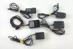 Lot of 5 Untested AC Power Adapters Uniden Motorola 2Wire 2-Prong