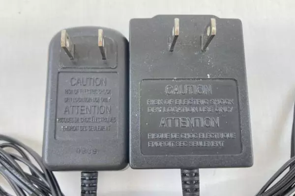 Lot of 5 Untested AC Power Adapters Uniden Motorola 2Wire 2-Prong