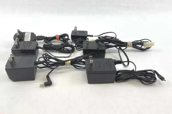 Lot of 6 Untested AC Adapters Chargers for Parts & Repairs - Various Brands