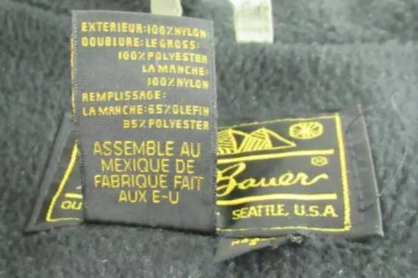 Eddie Bauer Men's Khaki Fleece Lined Jacket Coat Size L Good Condition